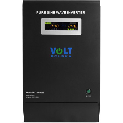 Гібридний ДБЖ/інвертор Volt Polska SINUS PRO 5000 W 48/230V 3500/5000W (3SP500048W)