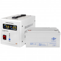 Лінійно-інтерактивний ДБЖ Volt Polska Sinus PRO 500E 12V 220V 300/500W білий + AKUmulator 40AH