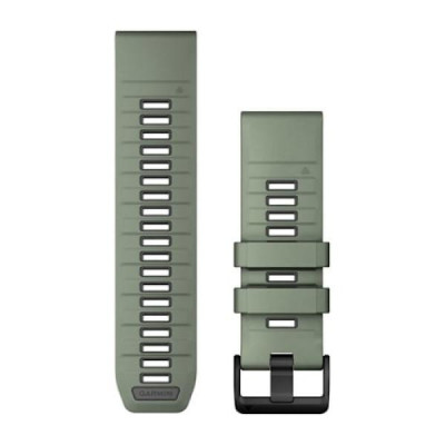 Ремінець Garmin Ремінець QuickFit 26 Watch Bands Silicone - Willow/Graphite (010-13393-04)