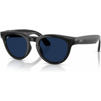 Смарт-окуляри Ray-Ban | Meta Headliner Large - Shiny Black / Clear to Sapphire Transitions (RW4009F 601/MF 51-23)