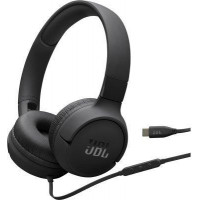 Навушники з мікрофоном JBL Tune 520C USB-C Black (JBLT520CBLK)