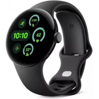 Смарт-годинник Google Pixel Watch 3 41 mm Wi-Fi Matte Black Aluminum Case/Obsidian Active Band