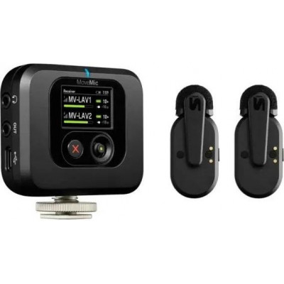 мікрофонна радіосистема для фотокамери, для смартфона Shure MoveMic Two Receiver Kit