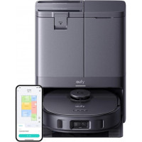 Робот-пилосос з вологим прибиранням Eufy Robovac X10 Pro Omni Black (T2351G11)