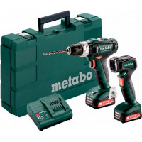 Дриль Metabo PowerMaxx SB 12+ULA 12 LED (601076900)