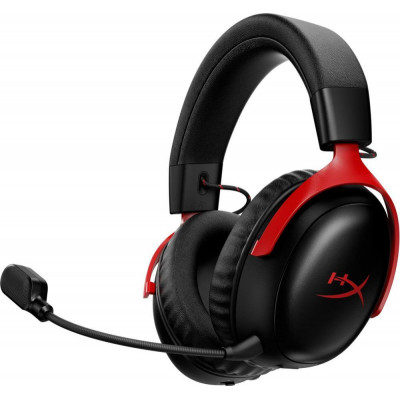 Навушники з мікрофоном HyperX Cloud III S Wireless Black/Red (A59Z0AA)