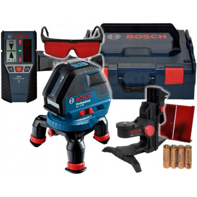Лазерний нівелір Bosch GLL 3-50 Professional + BM1 + LR2 L-Boxx (0601063803)