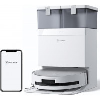 Робот-пилосос з вологим прибиранням ECOVACS Deebot X8 Omni White