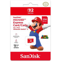 Карта пам'яті SanDisk 256 GB microSDXC Express для Nintendo Switch 2 (SDSQXFN-256G-GR6ZN)