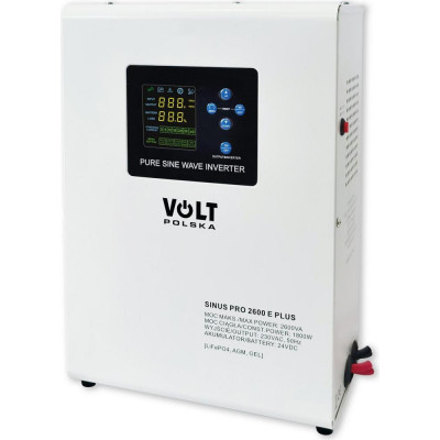Гібридний ДБЖ/інвертор Volt Polska SINUS PRO 2600 E PLUS (3SPM26024M)