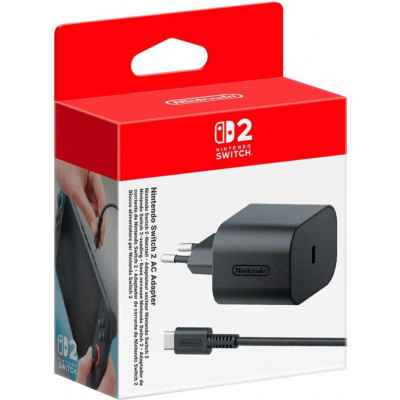 Зарядний пристрій для консолі Nintendo Switch 2 AC Adapter (0045496321352)