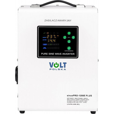Блок безперервного живлення Volt Polska SINUS PRO 1200 E PLUS 12/230V 800/1200W (3SPM12012M)