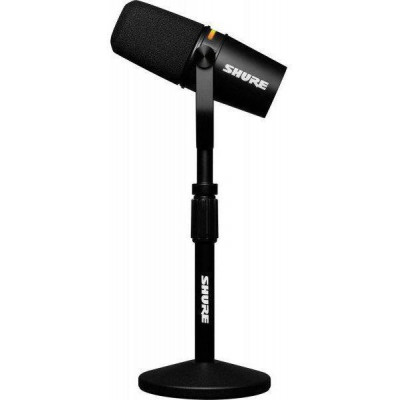 Мікрофон студійний, для ПК/ для стрімінгу, подкастів Shure MV7+ (MV7+-K)