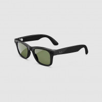 Смарт-окуляри Ray-Ban | Meta Wayfarer [Gen 2] Standard Shiny Black Frame / G-15 Green Lenses (RW4012 601/71 50-22)