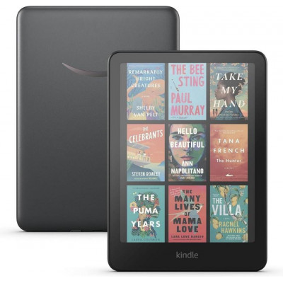 Електронна книга з підсвічуванням Amazon Kindle Colorsoft Signature Edition 1st Gen. 32 GB 2025 Metallic Black