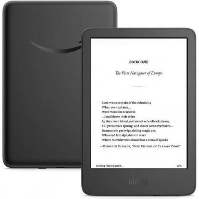 Електронна книга з підсвічуванням Amazon Kindle 11th Gen. 2024 16Gb Black