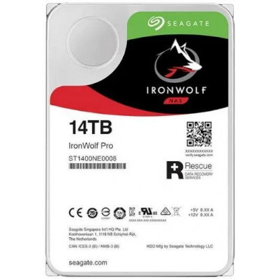 Жорсткий диск Seagate IronWolf Pro 14 TB (ST14000NE0008)