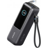 Зовнішній акумулятор (павербанк) Anker ZOLO Power Bank 25000mAh 165W Black (A1695P11)
