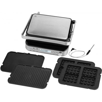 Електрогриль притискний RAVEN EGE005