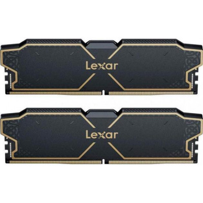 Пам'ять для настільних комп'ютерів Lexar 32 GB (2x16GB) DDR5 6000 MHz Thor RGB (LD5U16G60C38BG-RGD) Пам'ять для настільних комп'ютерів Lexar 32 GB (2x16GB) DDR5 6000 MHz Thor RGB (LD5U16G60C38BG-RGD)