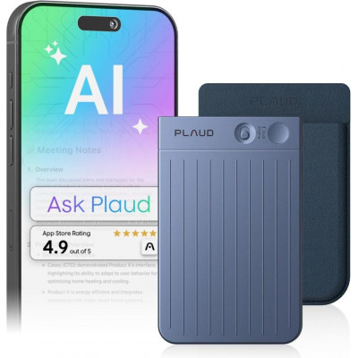 Цифровий диктофон PLAUD Note ChatGPT Empowered AI Voice Recorder Navy Blue (NB-100-NB) Цифровий диктофон PLAUD Note ChatGPT Empowered AI Voice Recorder Navy Blue (NB-100-NB)