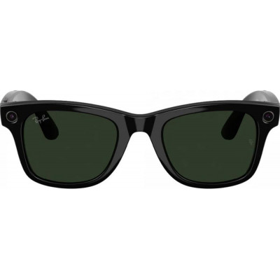 Смарт-окуляри Ray-Ban Meta Wayfarer Gen2 LargeShiny Black Frame/Clear to Graphite Green Transit.Lens. RW4012 601/1M 53-22