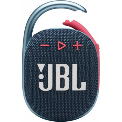 Портативні колонки JBL Clip 4 Blue/Pink (JBLCLIP4BLUP)