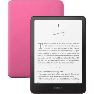 Електронна книга з підсвічуванням Amazon Kindle Paperwhite Signature Edition 12th Gen. 2024 32Gb Metallic Raspberry