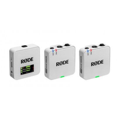 мікрофонна радіосистема для камери, для смартфона Rode Wireless GO III White
