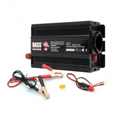 Перетворювач напруги (sydthnjh) Bass Polska 600W 12/230V (5009)