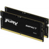Пам'ять для ноутбуків Kingston FURY 32 GB (2x16GB) SO-DIMM DDR5 6000 MHz Impact (KF560S38IBK2-32)
