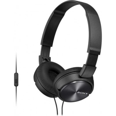Навушники з мікрофоном Sony MDR-ZX310 Black (MDRZX310B.AE)