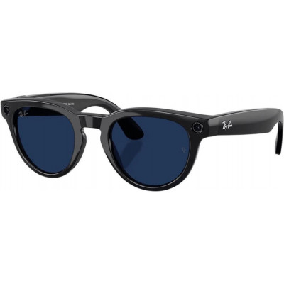 Смарт-окуляри Ray-Ban Meta Headliner Gen 2 Standard Shiny Black Frame/Clear to Sapphire Transit.Lenses RW4013 601/MF 50-23