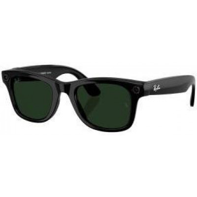 Смарт-окуляри Ray-Ban Meta Wayfarer Gen 2 LargeShiny Black Frame/Clear to Graphite Green Transit.Lens. RW4012 601/1M 53-22