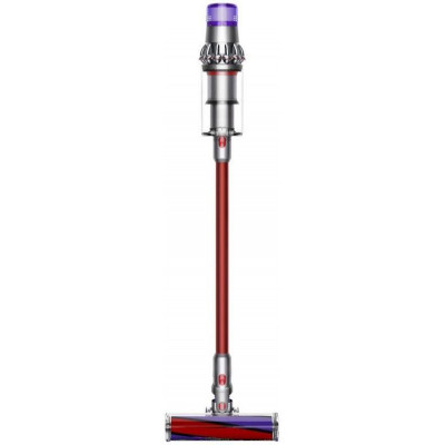 Вертикальний + ручний пилосос (2в1) Dyson V11 Fluffy Nickel/Red (476550-01)