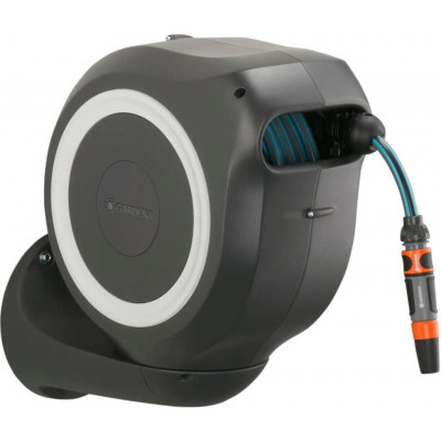 Котушка для шланга Gardena Котушка зі шлангом Roll-Up S Automatic настінна 20 м (18612-20)