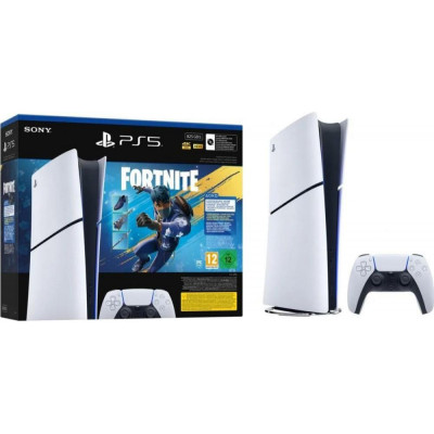 Стаціонарна ігрова приставка Sony PlayStation 5 Slim Digital Edition Fortnite Flowering Chaos Bundle 825GB (1000049851)