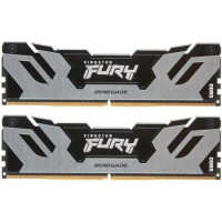 Пам'ять для настільних комп'ютерів Kingston FURY 96 GB (2x48GB) DDR5 6000 MHz Renegade Silver (KF560C32RSK2-96)