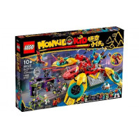 Блоковий конструктор LEGO Командный дронкоптер Манки Кида (80023)