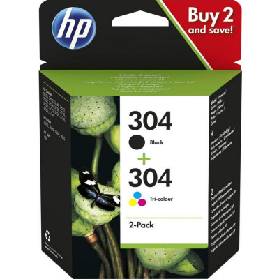 Струменевий картридж HP DJ No.304 BK,C,M,Y Multipack (3JB05AE)