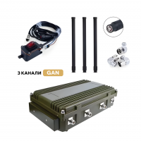 Система РЕБ для автомобіля\окопна 3 діапазонна Сокіл North 2.5 Green