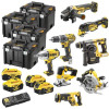 Набір із 8 акумуляторних інструментів DeWALT DCK865P4T