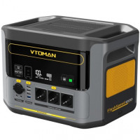 Зарядна станція Vtoman FlashSpeed 1000 PB-85 (828 Вт/г) 1000W AC,MPPT,UPS,LiFePo4 (DE-FS1000-B)