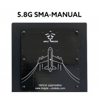 Антенна Fpv Maple 5.8G 21dBi Maple SMA MANUAL патч антена мапл 5.5Ггц 5.8ГГц SIYI HM30 5180-5800MHz