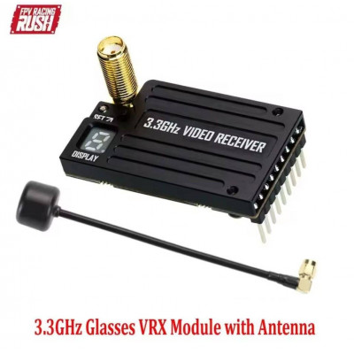 Відеоприймач RushFPV 3.3GHz 16 каналів для окулярів FPV VRX RUSHFPV 3.3 Ггц