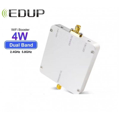 Підсилювач сигналу Wi-Fi (бустер) EDUP AB015 2.4Ghz-5.8 ГГц 4 Вт (36 дБм) EP-AB015