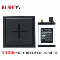 Відеоприймач RushFPV 3.3G 16 каналів + антена RushFPV 3.3G 15.8dBi rush vrx 3.3 ГГц