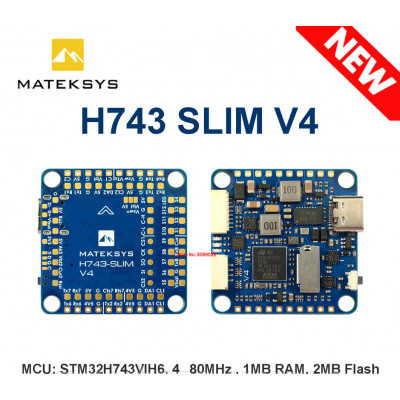 Контролер польоту Matek H743-SLIM V4 mateksys польотний контролер