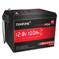 Акумулятор DUMFUME LiFePO4 12.8 V 100 Ah (1280Wh)