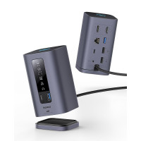 Док-станція для ноутбука Baseus 11-in-1 Spacemate Series Docking Station Space Gray (B00568101813-00)